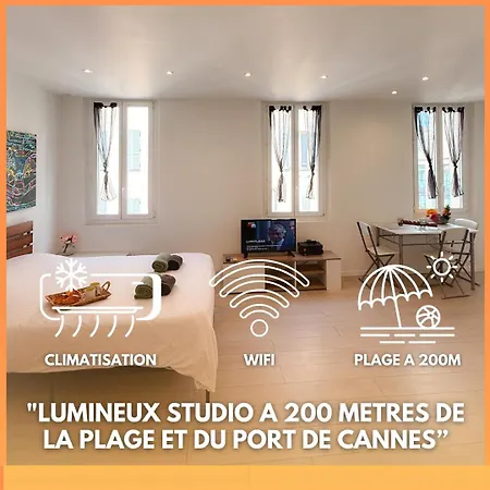 Apartment Le Clemenceau By Apirent #cosy #200m Des Plages #wifi *