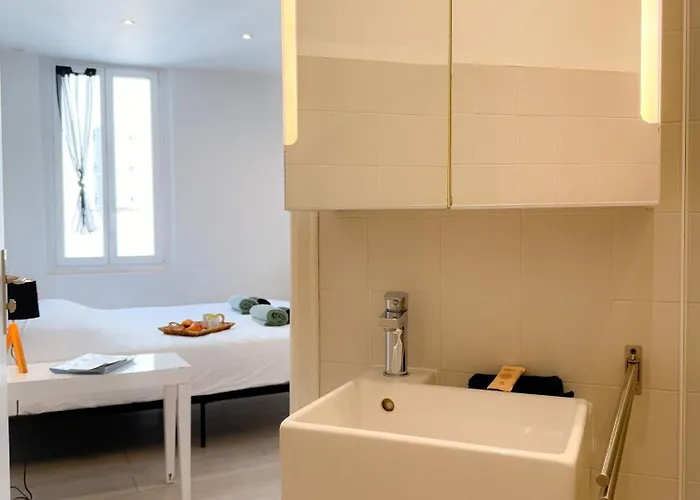 شقة Le Clemenceau By Apirent #cosy #200m Des Plages #wifi